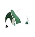 Green and White St Patricks Day Three Point Jester Hat