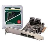 DIGITUS SATA II 300 Controller PCI Express Add-On Karte 4Port 4xint. SATA 2x ext. eSATA
