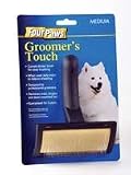 Pet Supplies : Four Paws Products Grmrs Touch Slicker Wire Brush Medium - 00153