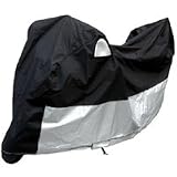 Deluxe Motorcycle Cover with Anti-Theft & Wind Design