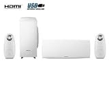 Samsung - HT-A100W 2.1 DVD/DivX HDMI/USB Home Cinema System