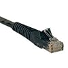 20FT CAT6 Gigabit Black Snagless Patch Cable RJ45M/M
