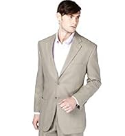 Linen Blend 2 Button Jacket