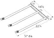 Stainless Steel Pipe Burner for Altima Grills