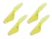 Four (4) Replacement Yellow Tail Props (Qty 4) for Mini Infrared Remote Control Electric Helicopt
