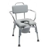 Lumex Platinum Collection Deluxe Padded Commode Bath Seat