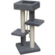 PetPal Grey Four Platform Cat Tree-