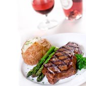 Kobe Wagyu Beef New York Striploin - 2 x 14 oz. Steaks (Only $9.95 2nd Day Shipping!) by JustCaviar