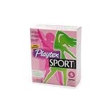 Playtex Sport Tampons with Plastic Applicator, Super Scented - 16 ea