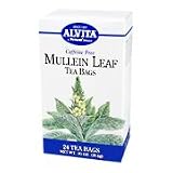 Mullein Leaf Tea - Caffeine Free, 24 bags., (Alvita Teas)