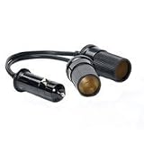 Kendrick Dual Plug, Connects Heater Controller to Cigarette Lighter Plug, with 2 Auxiliary Outlets