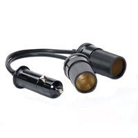 Kendrick Dual Plug  Connects Heater Controller to Cigarette Lighter Plug  with 2 Auxiliary Outlets