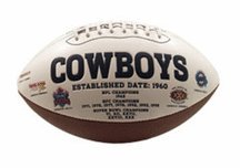 Dallas Cowboys Signature Series Full Size Football