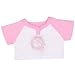 Build-A-Bear Workshop Florida Marlins Pink Raglan Tee