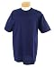Youth Cotton T-Shirt, True Navy, L