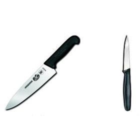 Forschner 8 Fibrox Chefs Knife - NSF and 3-1/4 Paring/Fillet Knife set