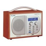 Pure TEMPUS-1XT , DAB Radio with Clock / Alarm , Cherry