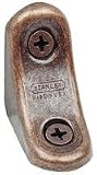 Stanley Hardware 1-by-1-Inch Chair Leg Brace, Brown Lacquer #730300