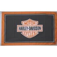 NEOPlex 3' x 5' Harley Davidson Shield Black Flag