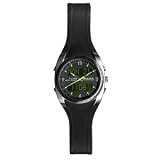 World Time Traveler, Black Ani-Digi Dial, Black PU Strap - World Time Traveler