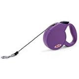 Flexi 10-Foot Small Leash, Purple, for Dogs up to 18-Pound