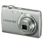 Nikon CoolPix S220 10MP Silver Digital Camera