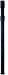 Smart SI-921 Irish Whistle Black Key of C Tin Whistle Penny Whistle ABS