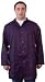 Made in USA 850PCN-M 8oz Cttn/Poly Navy Med Shop-Lab Coat