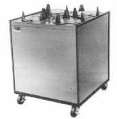 APW Wyott Heated Mobile Enclosed Plate Dispenser 1 EA HML36