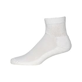 2 Pairs Mens Dr. Scholl's Diabetic Quarter-Top Socks from Vermont Country Store by 