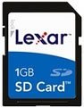 Lexar Media 32X 1 GB Secure Digital Card (SD1GB-32-231)