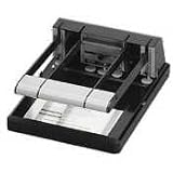 BOS03200 - Heavy Duty Punch, Adjustable, 2-3HP, 9/32 Size, Black