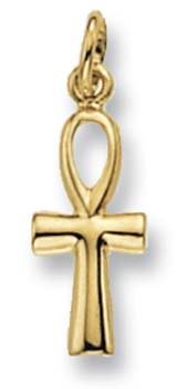 9ct Gold Anc Cross Pendant