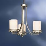 Hendrik Nickel 19" Wide 3-Light Chandelier