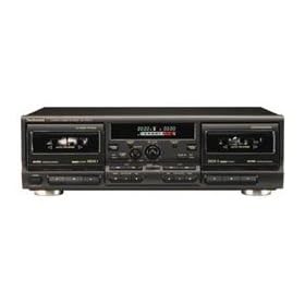 Technics RS-TR575 - Dual cassette deck - black by