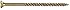 The Hillman Group 47850 Star Drive 1000 Hour Deck Screw, 9 x 3-Inch