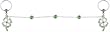 SHAMROCK NIPPLE CHAIN