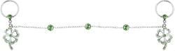 SHAMROCK NIPPLE CHAIN