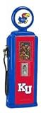 Kansas Jayhawks Replica Gas Pump Gumball Machine