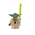 LEGO STAR WARS - MASTER YODA WITH GREEN LIGHT SABER