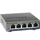 NETGEAR ProSafe 5-Port Gigabit Unmanaged Plus Switch GS105E