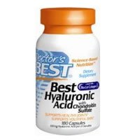 Doctor's Best Hyaluronic Acid with Chondroitin Sulfate Capsules, 60 Count
