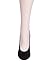MOOCHI (Pack of 3 pairs) Women's No Show Liner Invisible Sheer Socks (Black)