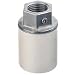 Leviton 10051 Medium Base, One-Piece, Keyless, Incandescent, Glazed Porcelain Lampholder, White