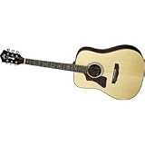 Guild® GAD-50 Dreadnought Acoustic Guitar - LEFTY VERSION, Natural - w/hardshell case
