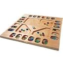 Wood Expressions 4 Player Wood Mancala