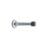 Baldwin 4050.260 Base Mounted Door Bumper, Chrome