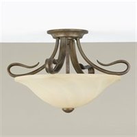 Murray Feiss Motion Waves 17 Wide Ceiling Light Fixture by Murray Feiss