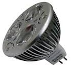 LED MR-16 (G4,G5.3 Bi-Pin Base) Halogen Replacement 3 Watt Low Voltage 12 Volt Warm White (1 Pack)