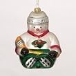Minnesota Wild 5.5" Glass Snowflake Hockey Friends Holiday Tree Ornament - NHL Hockey